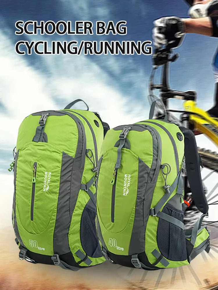 Classic Mountaineering Backpack Outdoor Sports Bag 40L Waterproof Sports Travel Backpack Travel Bag Multifunctional Backpack