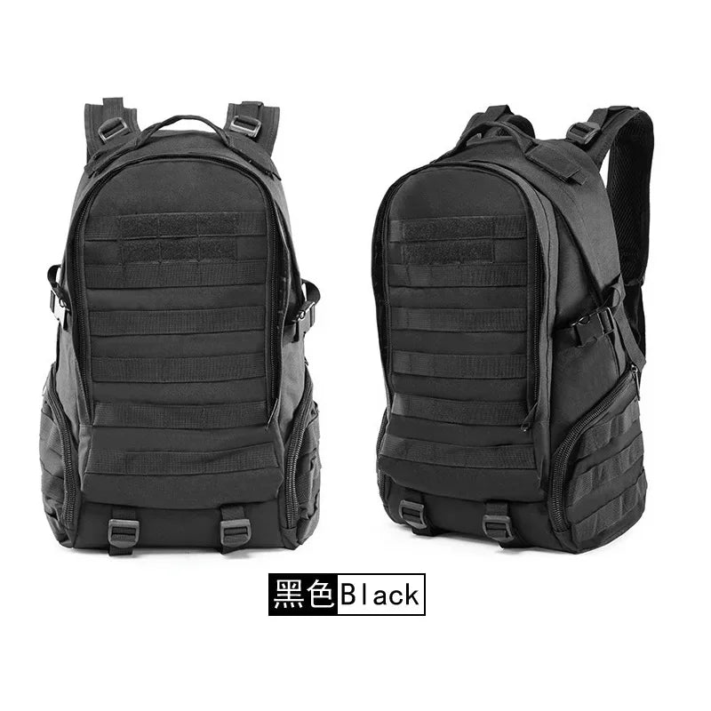 Military Tactical Backpack 900D Oxford Men's Outdoor Camping Mountaineering Water Release Sports Backpack Hunting Molle Bag