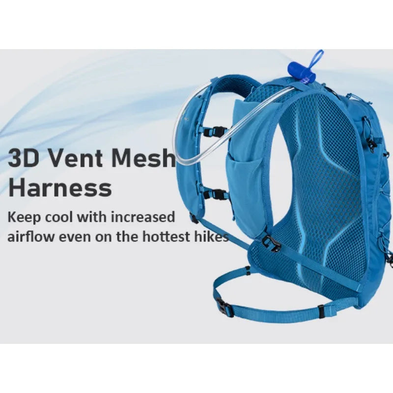 Hiking Backpack Waterproof Lightweight Travel Backpacks for Men Women Packable Sports Backpack with Water Bladder for Camping