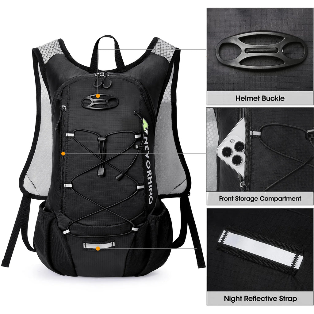 1PC Hydration Pack Lightweight Hydration Water Backpack, Running Backpack Hydropack Hydro with 2L Water Bladder for Cycling
