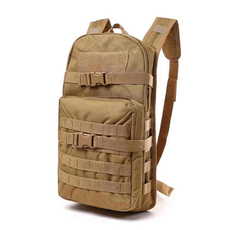 15L Bicycle Cycling Bag Bike Bags Water Climbing Backpack Camping Riding Travel Molle Tactical Outdoor Hydration Sack Fanny Pack