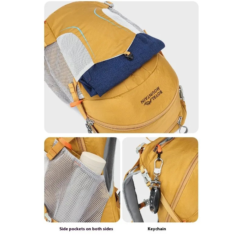 Outdoor Professional Hiking Bag Suspended Lightweight Mountaineering Climbing Backpack Cycling Travel Fishing Rucksack Bag