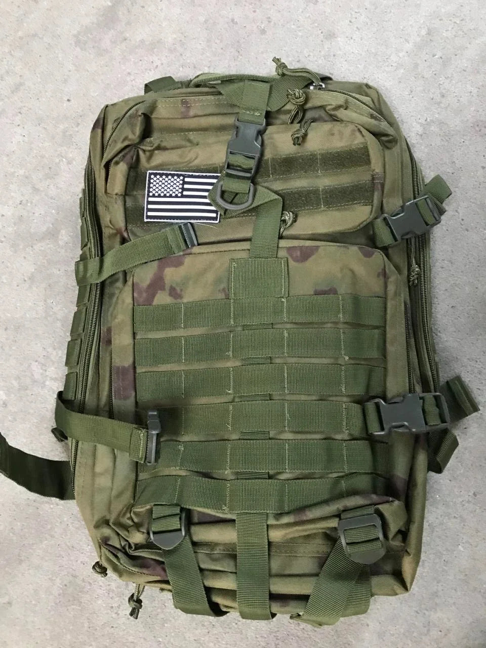 45L Tactical Backpack Men's Travel Large Capacity Rucksacks Men Waterproof Outdoor Sports Multi-functional Bags