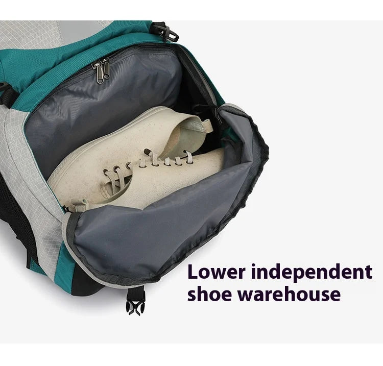 2025 new outdoor mountaineering bags sports backpack men's and women's hiking bags camping bag travel bag backpack