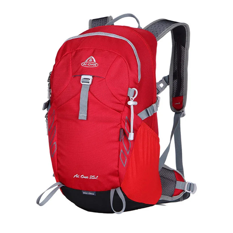 25L Sports Hiking Outdoor Backpack Camping Climbing Bag Nylon Multifunctional Bicycle Bike Bag Travel Shoulder Bag for Men Women