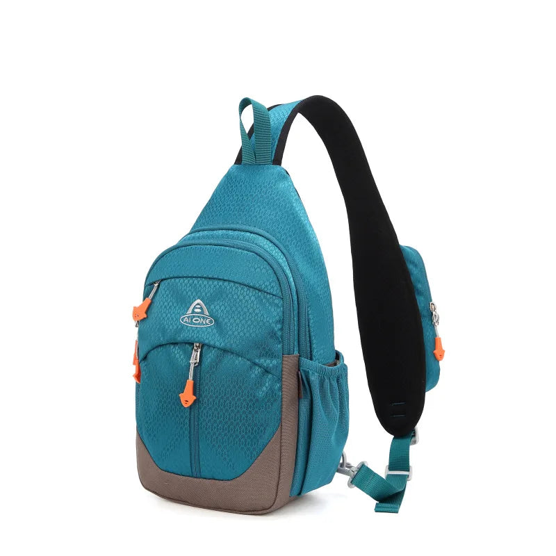 AIONE Nylon Shoulder bag - Adjustable Outdoor Fanny Pack for Hiking Camping, Water-Resistant Lightweight Belt Bag