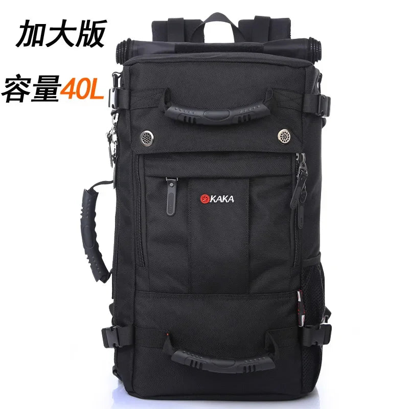 40L Waterproof Travel Backpack Men Women Multifunction 17.3 Laptop Backpacks Male outdoor Luggage Bag Mountaineering bag