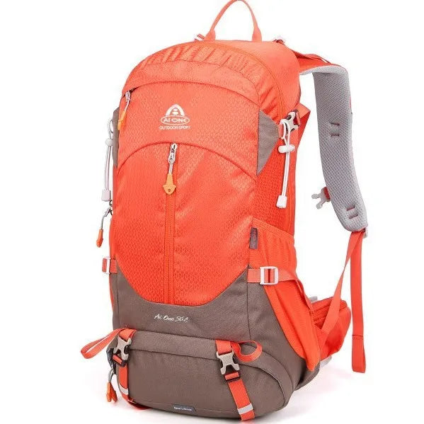 30L hiking backpack portable frame outdoor sport mountaineering backpack lightweight suspension travel climbing hiking bag men