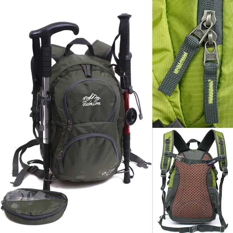 Light Weight Backpack Travel Bag For Men Women Boys Girls Ultralight Outdoor Sports Hiking Camping Climbing Rucksack Small Bag