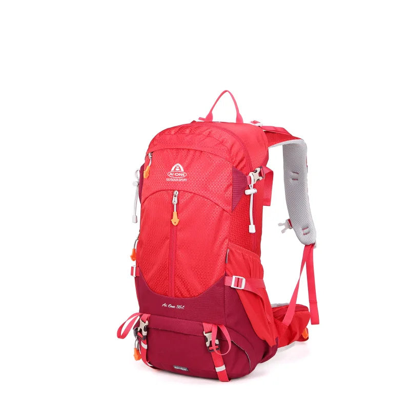 30L hiking backpack portable frame outdoor sport mountaineering backpack lightweight suspension travel climbing hiking bag men