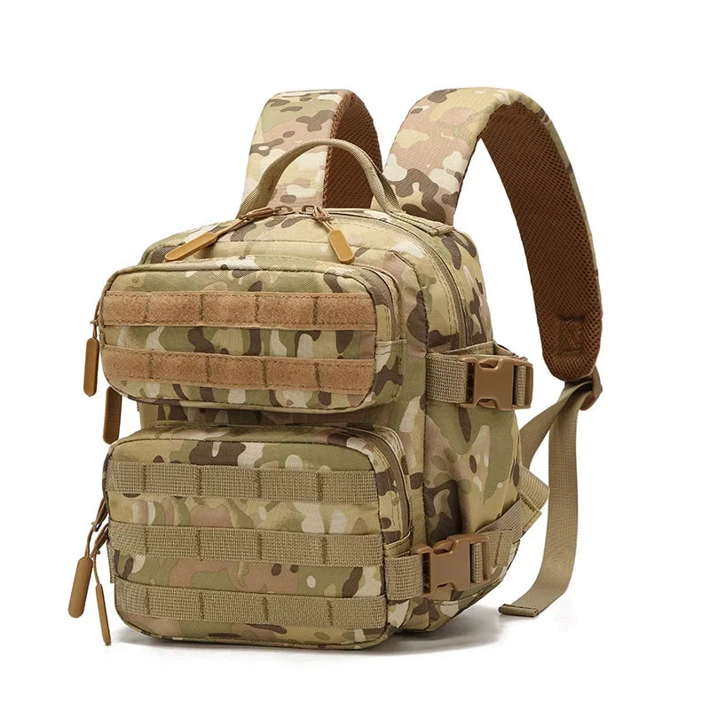 9L Sport Backpack MOLLE 3 Day Bug Out Bag Mini Outdoor Pack for Women Men EDC Camping Hiking Rucksack