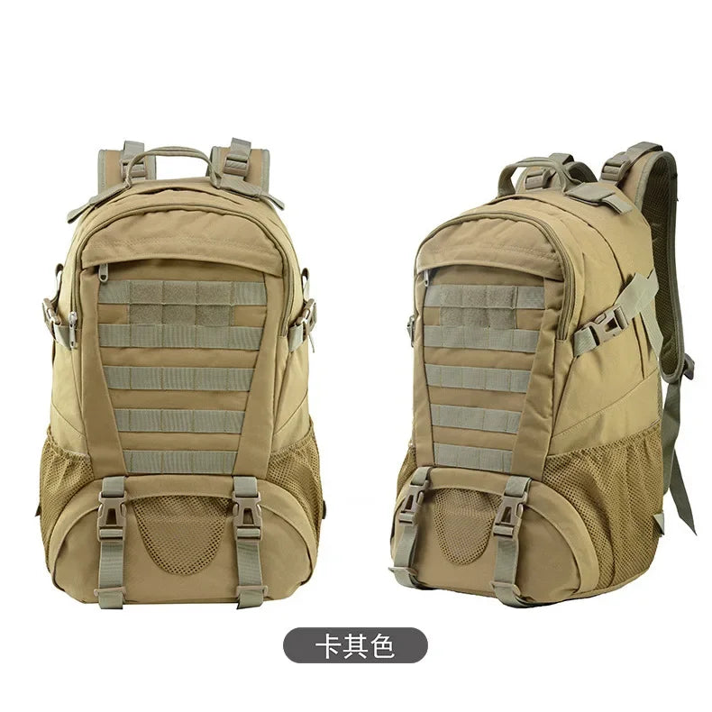 35L Military Tactical Backpack Army Bag MOLLE Trekking Backpack GYM Women Men EDC Outdoor Hiking Rucksack Witch Bottle Holder