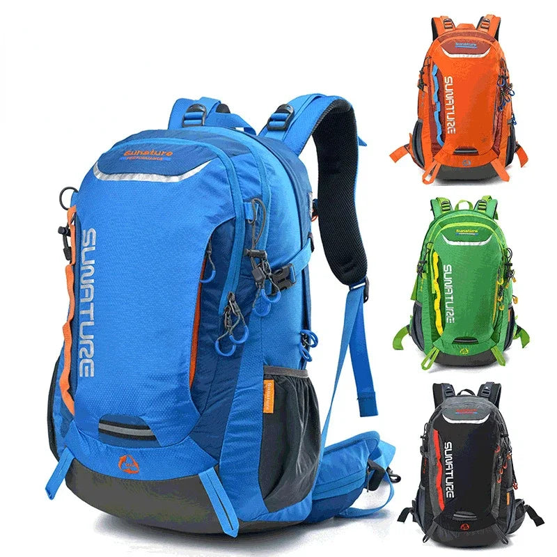 Travel Hiking Backpack 40L Trekking Bag Men Women Durable Outdoor Sports Daypack for Climbing Mountaineering Fishing Bicycle