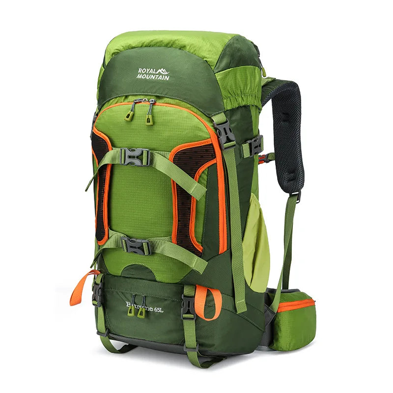 Waterproof Outdoor Sports Hiking Camping Backpack Women's with Dustproof Rainproof Cover Nylon Travel Bags Camping Equipment Men