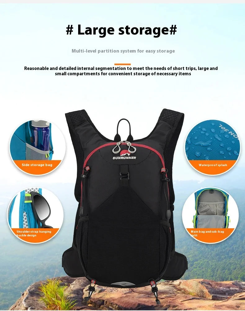 Outdoor Hiking Camping Backpack Bag Men Outdoor Waterproof Light Climbing Bag Woman Cycling Backpack