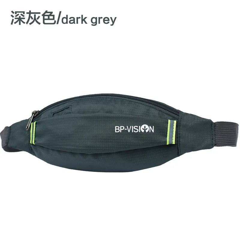 Women Large Capacity Sports Crossbody Bag Fashion and Slim Fitness Waist Bag for Men Multi-function Casual Crossbody Bag