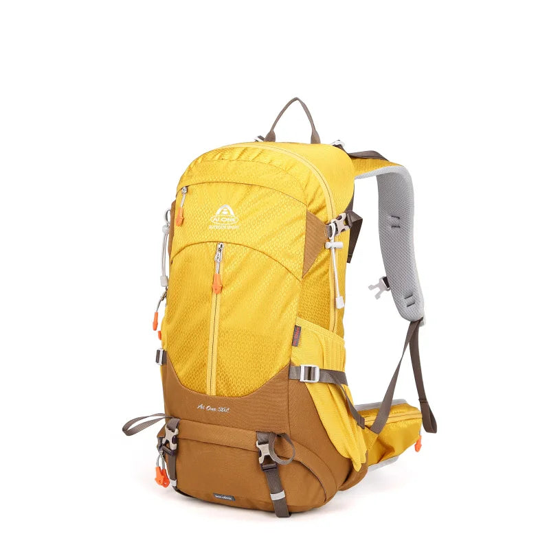 30L hiking backpack portable frame outdoor sport mountaineering backpack lightweight suspension travel climbing hiking bag men