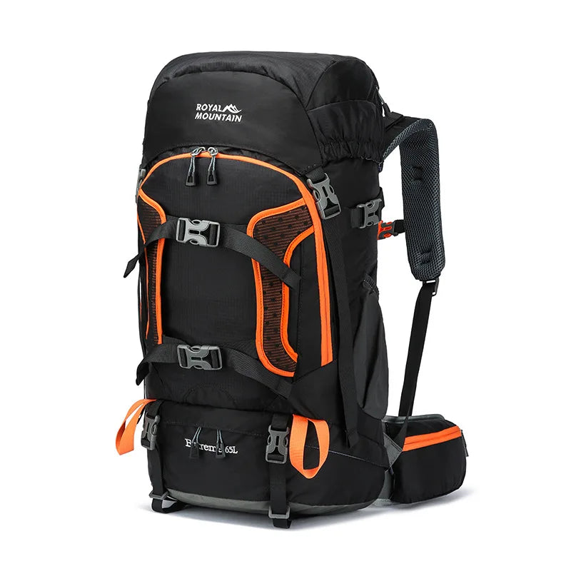 Waterproof Outdoor Sports Hiking Camping Backpack Women's with Dustproof Rainproof Cover Nylon Travel Bags Camping Equipment Men