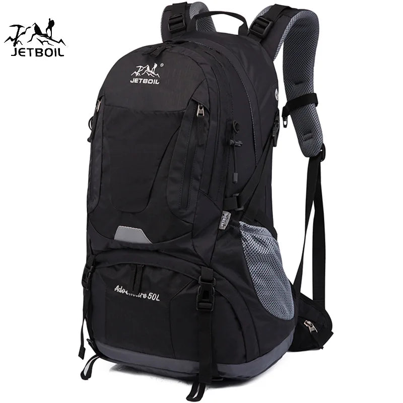 Breathable and Waterproof Outdoor Sports Backpack 50 liters Men and Women Shoulder Large Capacity Mountaineering Hiking Backpack