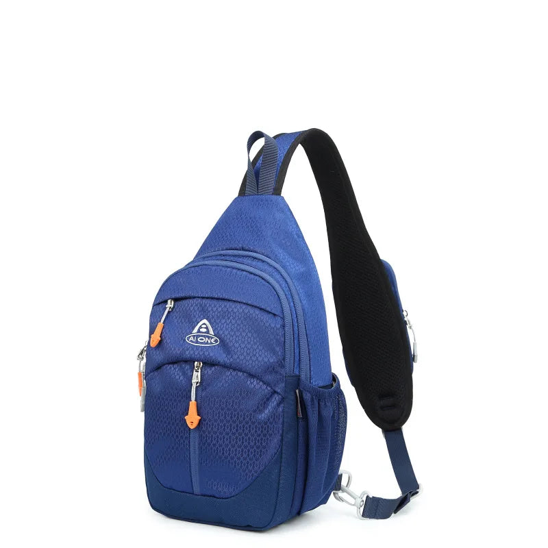 AIONE Nylon Shoulder bag - Adjustable Outdoor Fanny Pack for Hiking Camping, Water-Resistant Lightweight Belt Bag