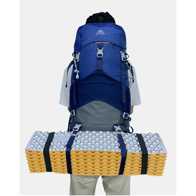 New Design 50l Hiking Backpack Expandable Large Capacity External Frame Bag Pack Rucksack Camping Hiking Backpack