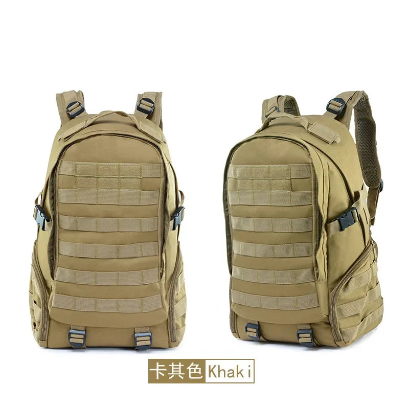 Military Tactical Backpack 900D Oxford Men's Outdoor Camping Mountaineering Water Release Sports Backpack Hunting Molle Bag