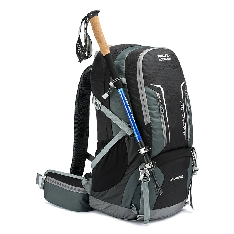 45L Outdoor Climbing Backpack Suspension Large Capacity Camping Travel Multi-functional Waterproof Lightweight Shoulder Backpack