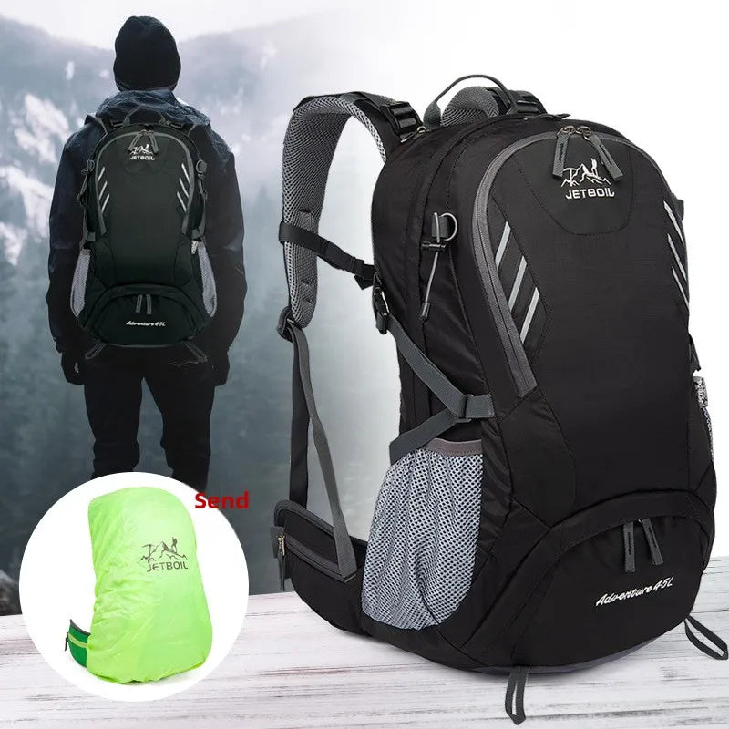 Hiking Backpacks Outdoor Waterproof Men and Women Mountaineering Travel Sports Backpack Large Capacity Camping Bag