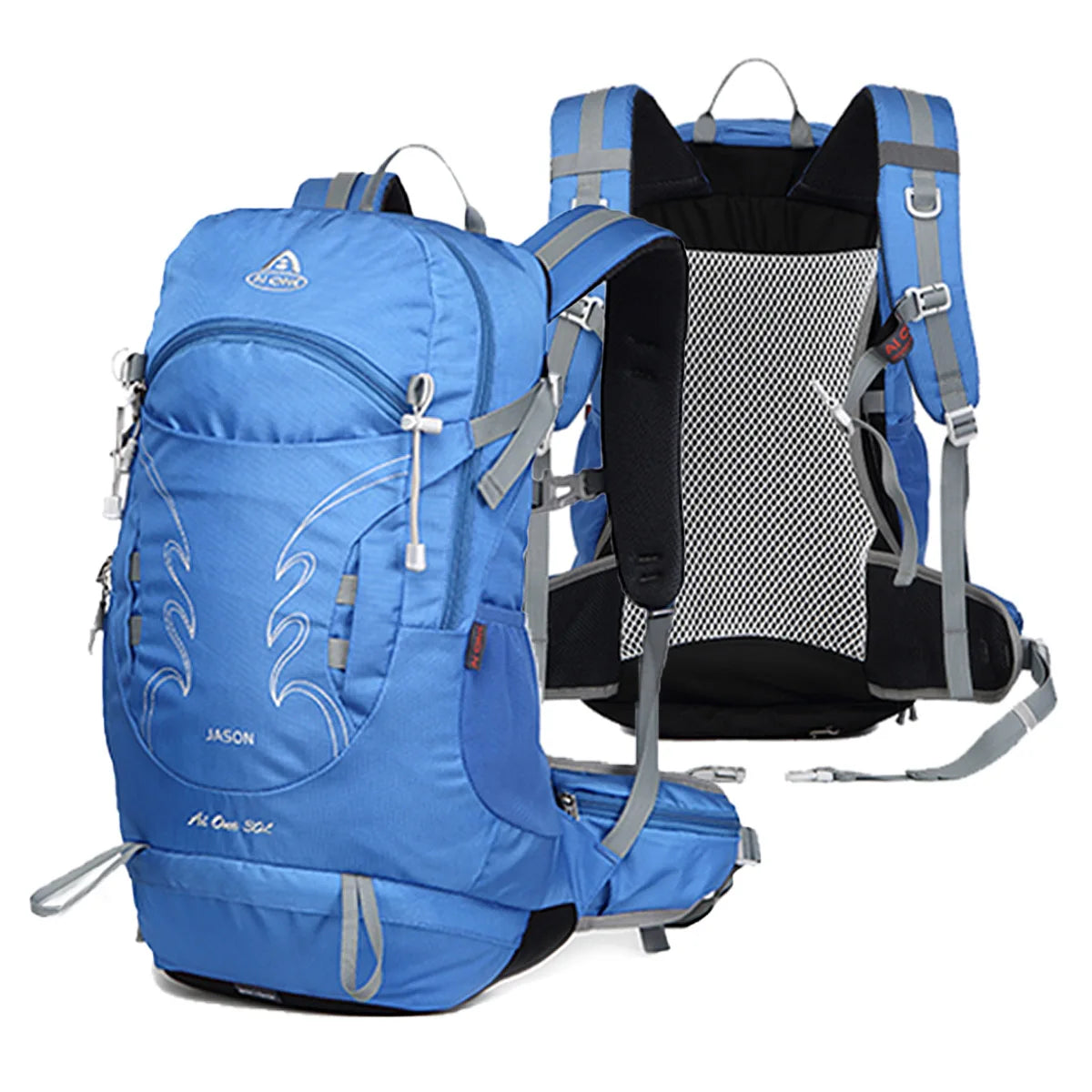 30L Outdoor Hiking Backpack for Men Sports Climbing Bag Mochila Camping Mountaineering Bag Travel Trekking Motorcycle Rucksack