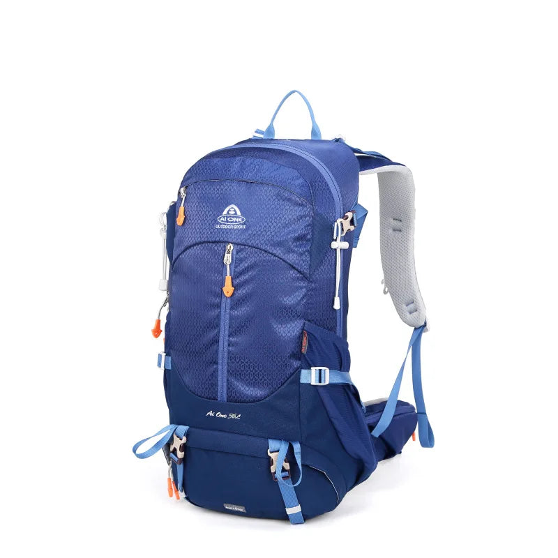 30L hiking backpack portable frame outdoor sport mountaineering backpack lightweight suspension travel climbing hiking bag men