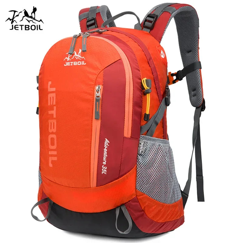 Mountaineering Backpack Men's and Women's 35L Lightweight Hiking Travel Bag Outdoor Camping Waterproof Storage Bags