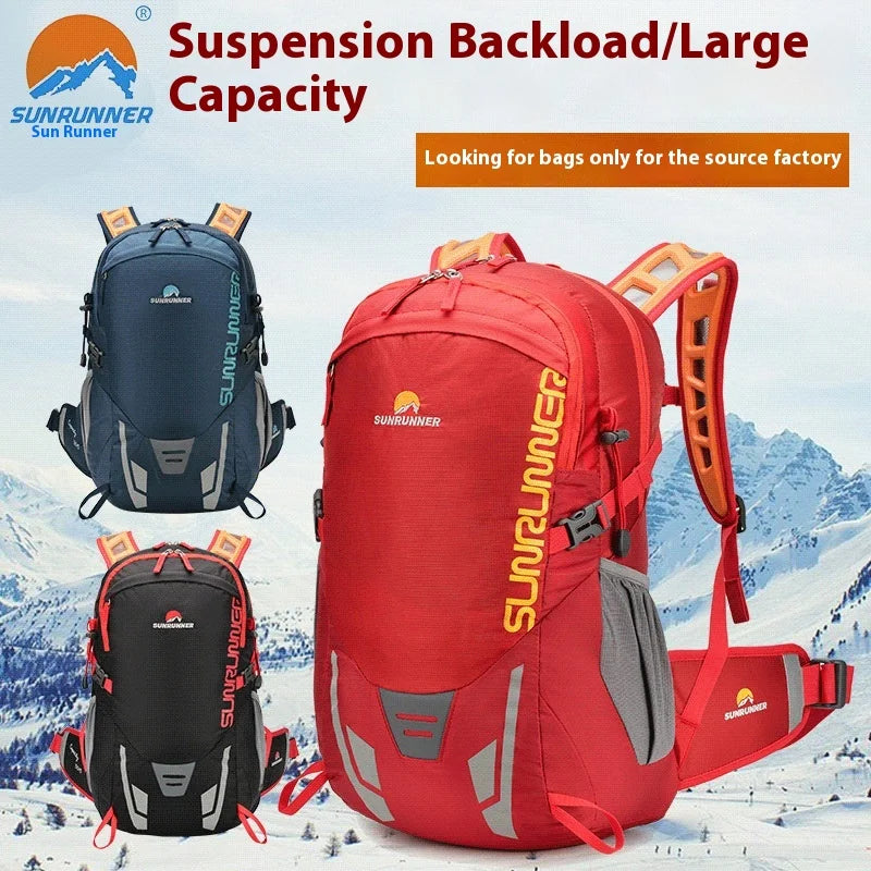 35L Hiking Backpack Bag Large Capacity Travel Camping Climbing Backpacking Lighweight Cycling Bike Bicycle Sports Bag