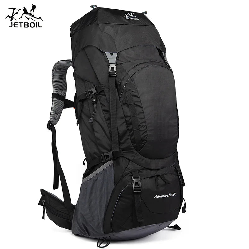 80L mountaineering backpack Outdoor Camping Backpack large capacity leisure fashion men's and women's backpack