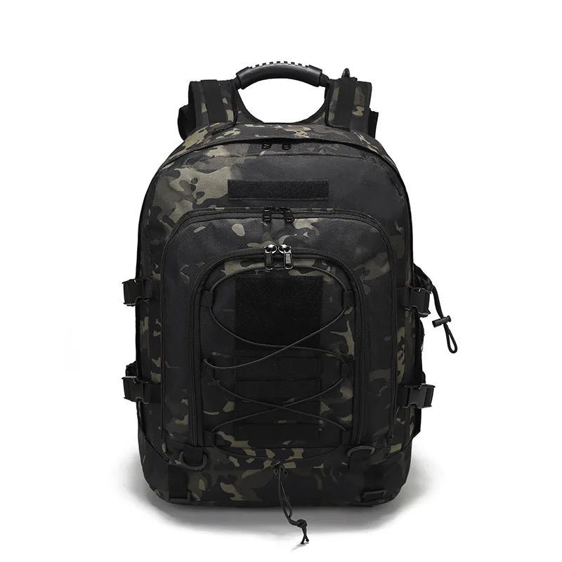 Tactical Backpack for Men 60L Molle Assault Rucksack Heavy Duty Waterproof Large Capacity Bug Out Bag for Hiking Camping Hunting