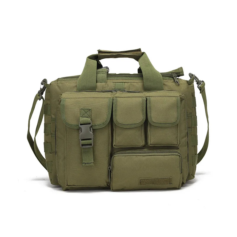 New Backpack Strategic Nylon Messenger Shoulder Bag Laptop Handbags Briefcase Outdoor Multifunction Wear-resistant Climbing Bag