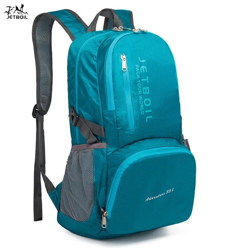 Climbing Backpack Lightweight Outdoor Waterproof Hiking Bags Portable Fold Ultralight Travel Camping Mountaineering Backpacks