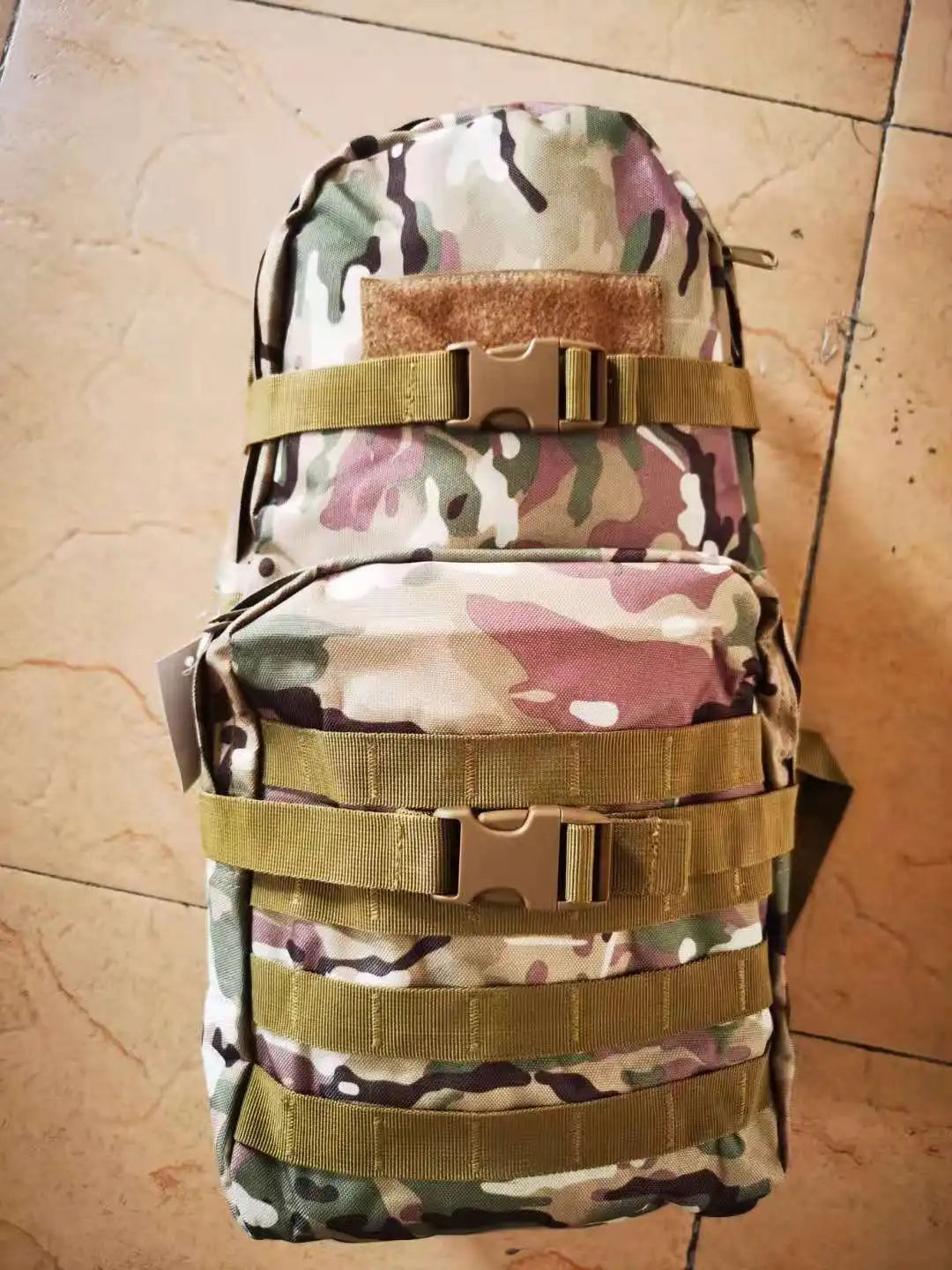 15L Bicycle Cycling Bag Bike Bags Water Climbing Backpack Camping Riding Travel Molle Tactical Outdoor Hydration Sack Fanny Pack