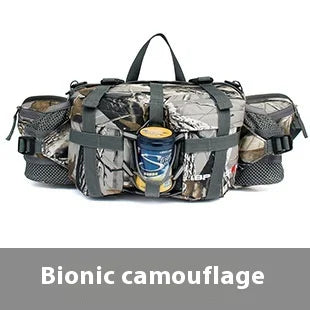 Hiking Waist Bag Outdoor Cycling Waterproof Backpack Reflective Strip Sports Fanny Pack Camping Nylon Hunting Accessor