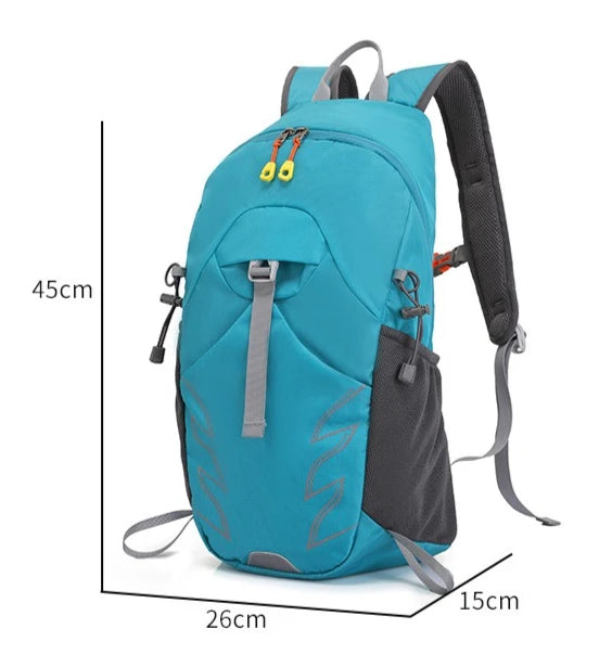 25L Light Waterproof Unisex Hiking Fitness Camping waterproof Climbing Travel Bag Outdoor Sports Leisure Backpack