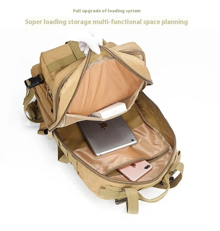 Classic Tactical Backpack Travel Sports Camouflage Bag Outdoor Climbing Hunting Backpack Fishing Hiking Nylon 3P Pack Bag