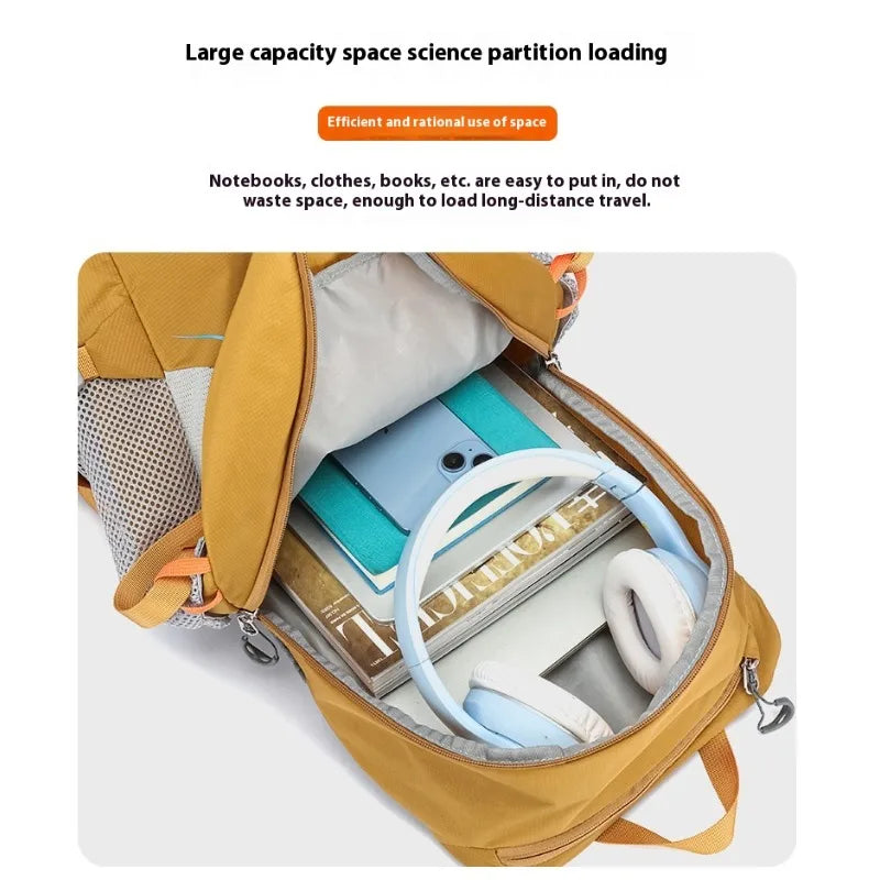 Outdoor Professional Hiking Bag Suspended Lightweight Mountaineering Climbing Backpack Cycling Travel Fishing Rucksack Bag