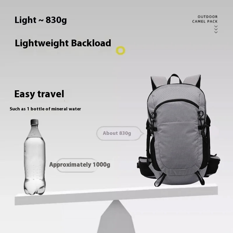 25L Lightweight Hiking Backpack Outdoor Sports Mountaineering Backpack Breathable Decompression Backpacks