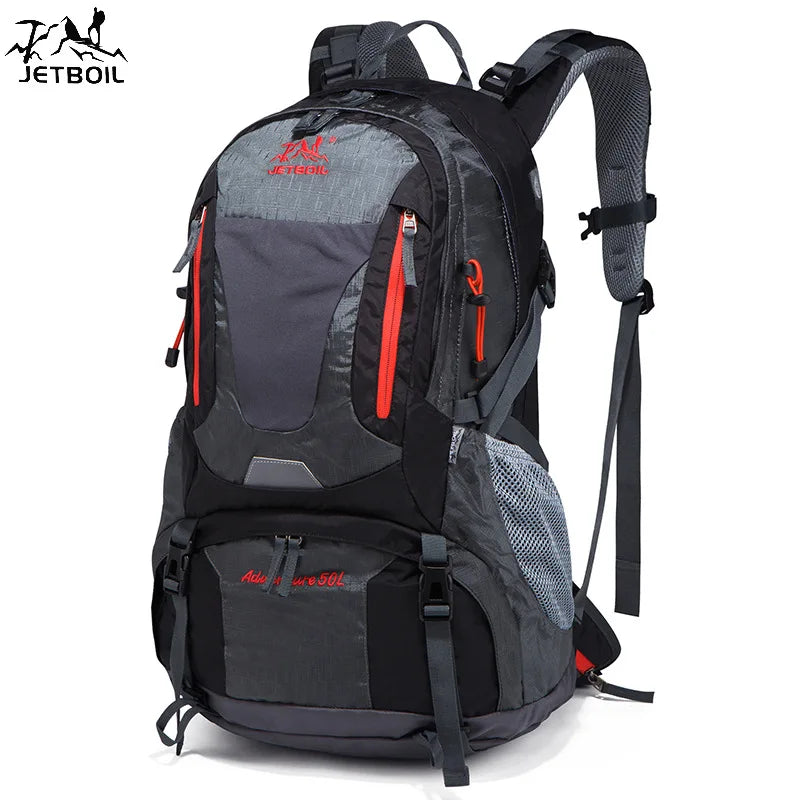 Breathable and Waterproof Outdoor Sports Backpack 50 liters Men and Women Shoulder Large Capacity Mountaineering Hiking Backpack