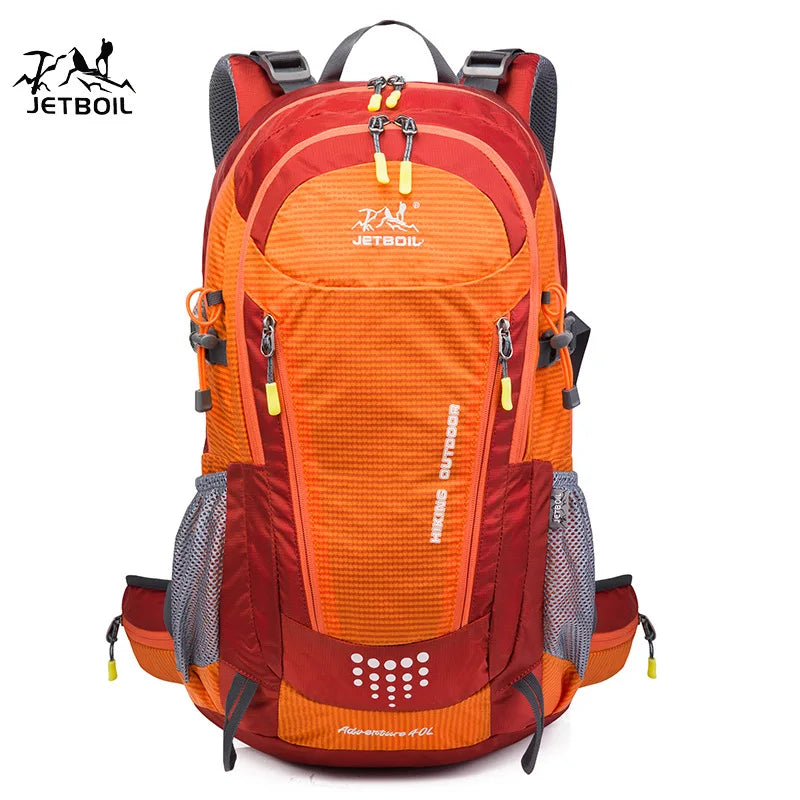 40L Hiking Backpacks Outdoor Waterproof Men and Women Mountaineering Travel Sports Backpack Large Capacity Camping Bag