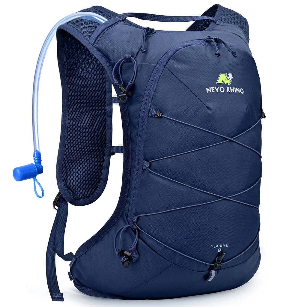 Hiking Backpack Waterproof Lightweight Travel Backpacks for Men Women Packable Sports Backpack with Water Bladder for Camping