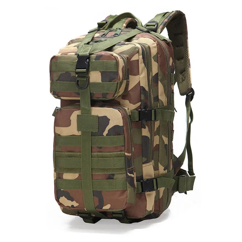 Classic Tactical Backpack Travel Sports Camouflage Bag Outdoor Climbing Hunting Backpack Fishing Hiking Nylon 3P Pack Bag