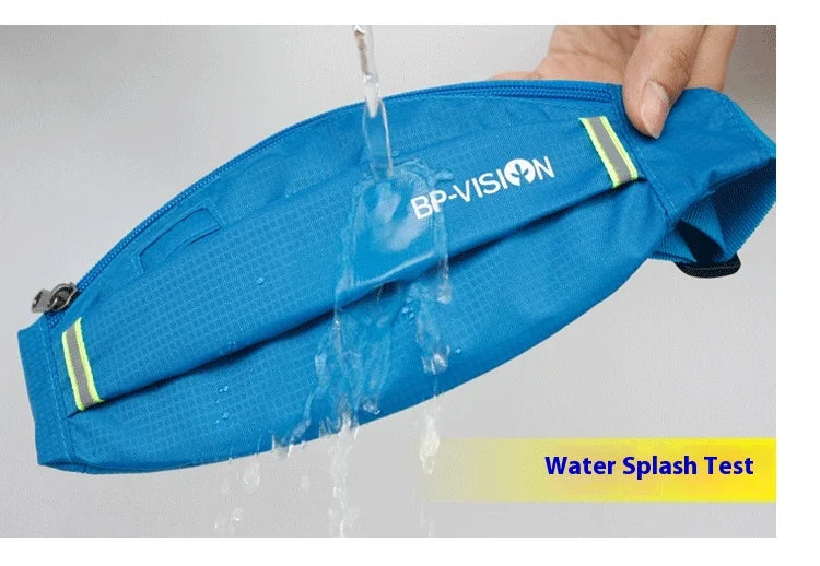 Women Large Capacity Sports Crossbody Bag Fashion and Slim Fitness Waist Bag for Men Multi-function Casual Crossbody Bag