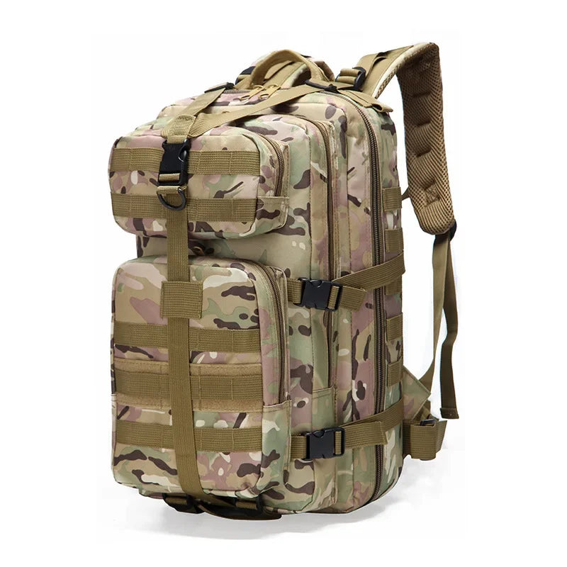 Classic Tactical Backpack Travel Sports Camouflage Bag Outdoor Climbing Hunting Backpack Fishing Hiking Nylon 3P Pack Bag
