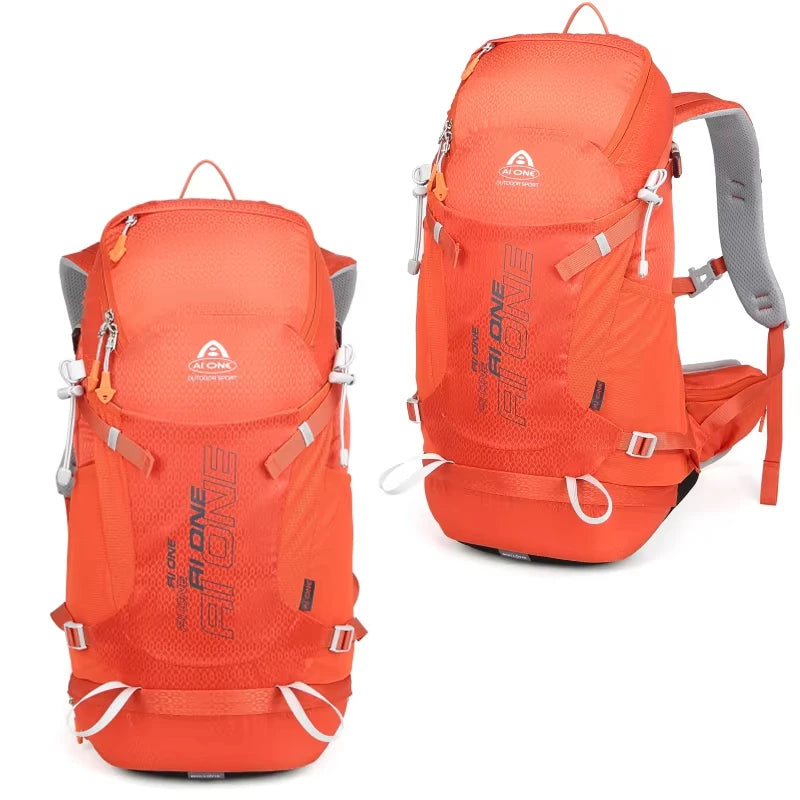 32L Large Capacity Hiking Backpack Lightweight Outdoor Climbing Bag for Men Women, Trekking Camping Mountaineering Bag Aione