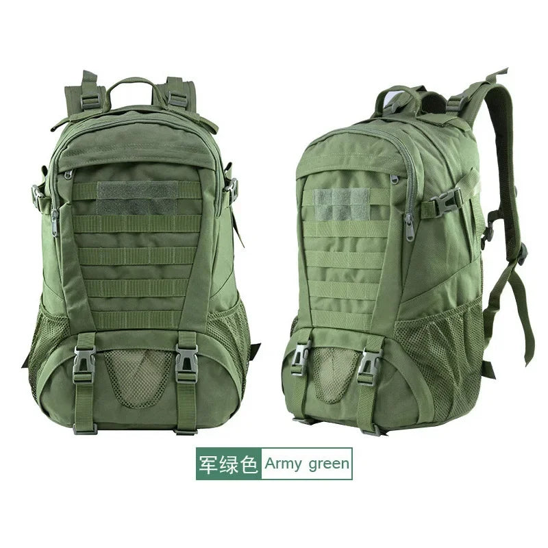 35L Military Tactical Backpack Army Bag MOLLE Trekking Backpack GYM Women Men EDC Outdoor Hiking Rucksack Witch Bottle Holder